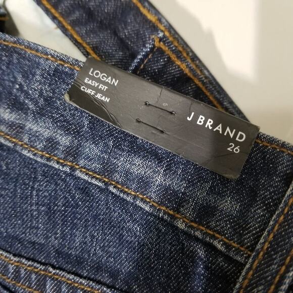 J Brand Logan Cuffed Jeans Hung Up NWT - Picture 6 of 8